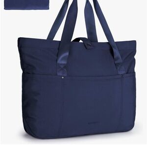 BAGSMART Foldable Tote Bag With Zipper